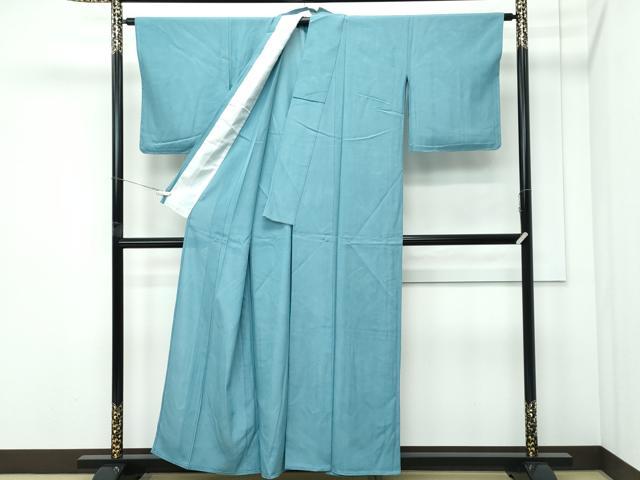 平和屋着物＊夏物 色無地 絽 御召茶色 正絹 逸品 未使用 CABF4605rv