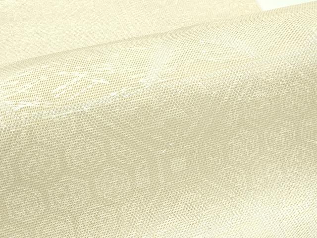 平和屋着物＊夏物 六通柄 本袋帯 亀甲吉祥文 銀糸 正絹 逸品 CABF4610rv