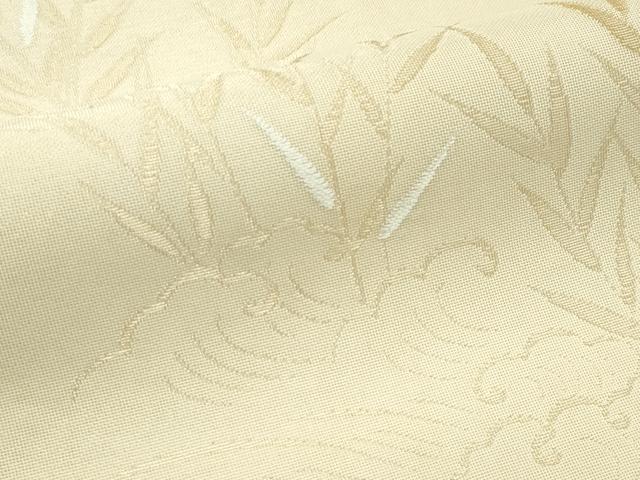 平和屋着物＊夏物 六通柄袋帯 立波草木文 金糸 正絹 逸品 CABF4612rv