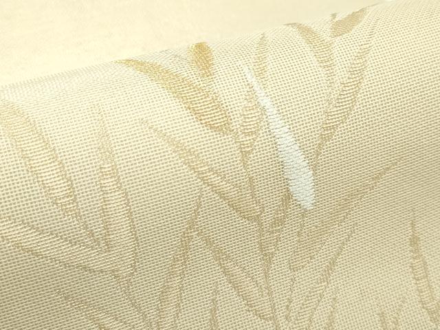 平和屋着物＊夏物 六通柄袋帯 立波草木文 金糸 正絹 逸品 CABF4612rv