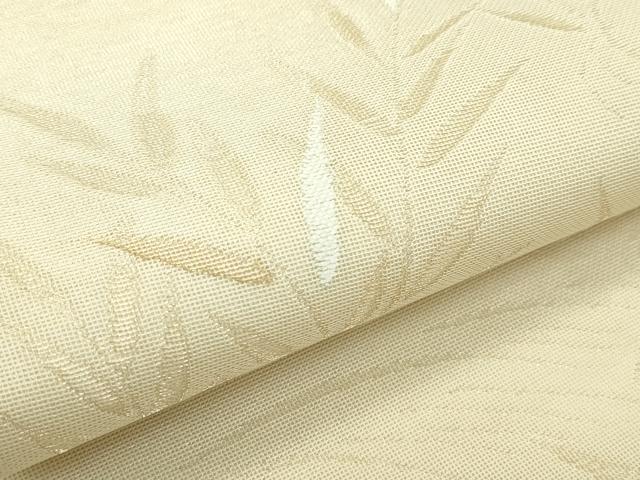 平和屋着物＊夏物 六通柄袋帯 立波草木文 金糸 正絹 逸品 CABF4612rv