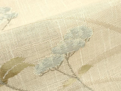 平和屋着物＊夏物 八寸名古屋帯 女郎花 正絹 逸品 CABF4639rv