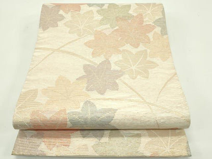 平和屋着物＊夏物 六通柄袋帯 桐 金糸 正絹 逸品 CABF4645rv