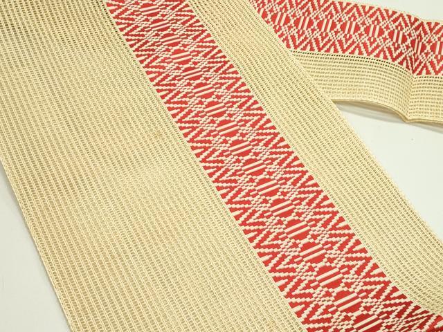 平和屋着物＊夏物 八寸名古屋帯 羅 献上 逸品 CABF4653rv