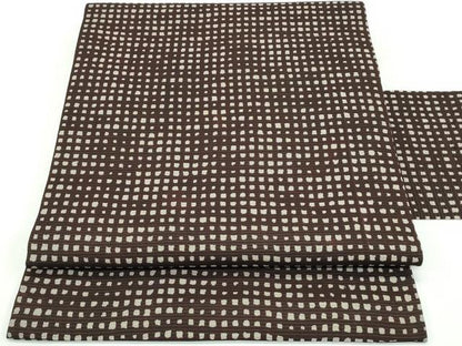 平和屋着物＊夏物 九寸名古屋帯 角通し 正絹 逸品 未使用 CABF4668rv