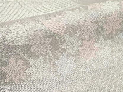 平和屋着物＊夏物　六通柄袋帯　竜田川　銀糸　正絹　逸品　CABF4672rv
