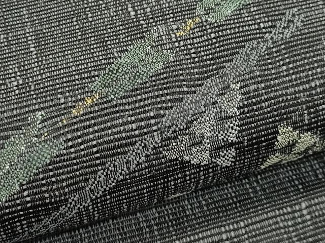平和屋着物＊夏物 八寸名古屋帯 矢羽鱗文様 正絹 逸品 CABF4689rv