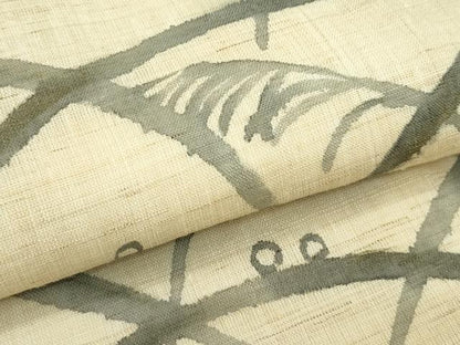 平和屋着物＊夏物 太鼓柄 京袋帯 露芝文 麻 逸品 CABF4697rv
