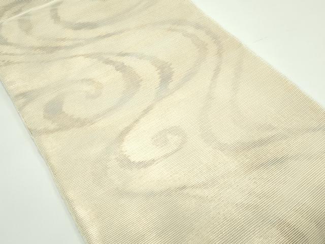 平和屋着物＊夏物 西陣 まいづる謹製 六通柄袋帯 流水文 金彩 正絹 逸品 未使用 CABF4698rv