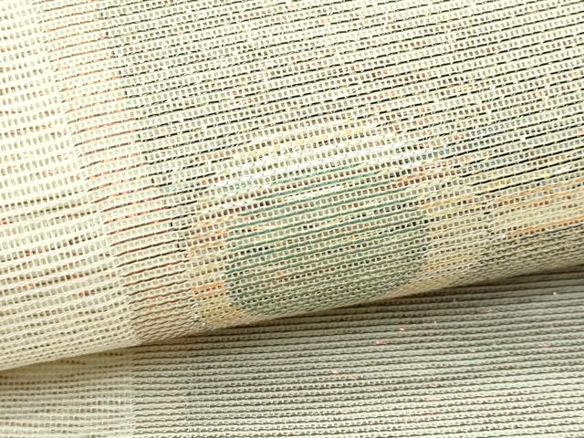 平和屋着物＊夏物　西陣　六通柄袋帯　窓の明り　金銀糸　正絹　逸品　CABF4699rv