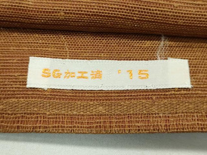 平和屋着物＊夏物　丸帯　露芝文　金銀糸　正絹　逸品　未使用　CABF4700rv