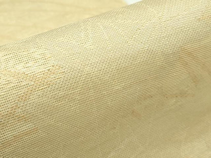 平和屋着物＊夏物 六通柄袋帯 芝草楓文 金銀糸 正絹 逸品 CABF4701rv