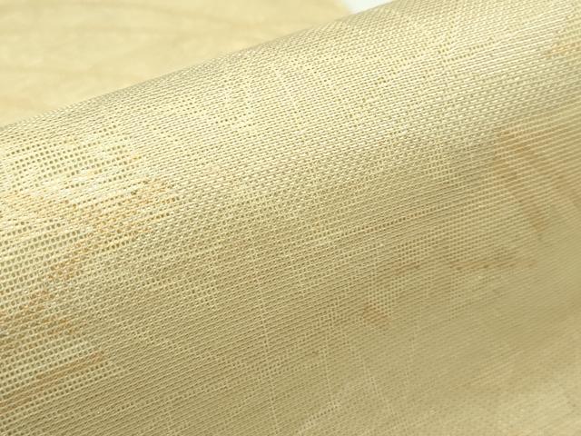 平和屋着物＊夏物 六通柄袋帯 芝草楓文 金銀糸 正絹 逸品 CABF4701rv