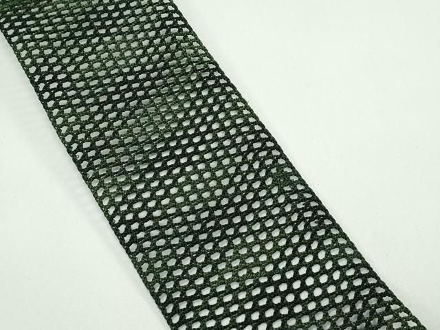 平和屋着物●男性　角帯　黒橡色　正絹　逸品　未使用　CABG9537dy 平和屋着物＊夏物 男性 角帯 羅 光悦垣 共箱付き 正絹 逸品 未