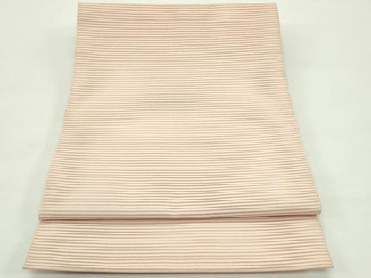 平和屋着物＊夏物　八寸名古屋帯　絽綴れ　洗柿色　正絹　逸品　CABF4711rv