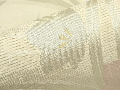 平和屋着物＊夏物 六通柄袋帯 桔梗 金銀糸 正絹 逸品 CABF4718rv