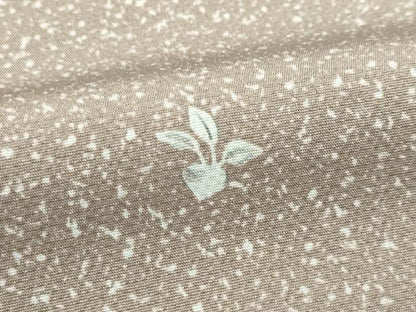 平和屋着物▽上質な小紋　単衣　蕪　成り物　たたき染め　正絹　逸品　CABF4726rv