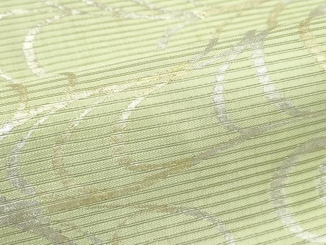 平和屋着物＊夏物　丸帯　光琳水　金銀彩　正絹　逸品　CABF4751rv