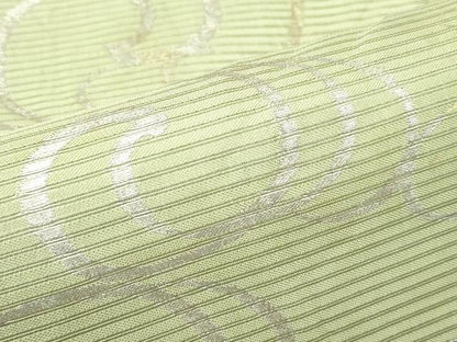 平和屋着物＊夏物　丸帯　光琳水　金銀彩　正絹　逸品　CABF4751rv