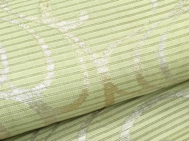 平和屋着物＊夏物　丸帯　光琳水　金銀彩　正絹　逸品　CABF4751rv