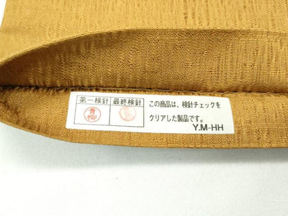 平和屋着物▽太鼓柄袋帯　スリーシーズン　春夏秋　櫛織　横段文　正絹　逸品　CABF4758rv