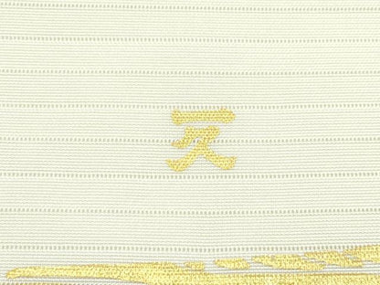 平和屋着物＊夏物　絽塩瀬　九寸名古屋帯　一久　伊勢半　純金　光琳水　たとう紙付き　正絹　逸品　CABF4773rv