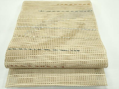 平和屋着物＊夏物　八寸名古屋帯　羅　霞文　正絹　逸品　未使用　CABF4774rv