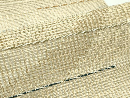 平和屋着物＊夏物　八寸名古屋帯　羅　霞文　正絹　逸品　未使用　CABF4774rv
