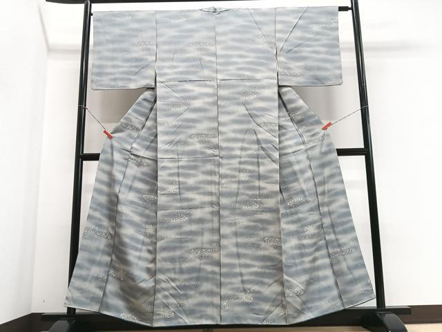 平和屋着物■上質な小紋 霞文 正絹 逸品 CABF4809xe