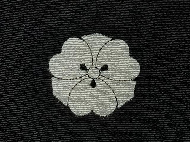 平和屋着物■豪華黒留袖　刺繍　枝松文　金銀彩　正絹　逸品　CABF4811xe