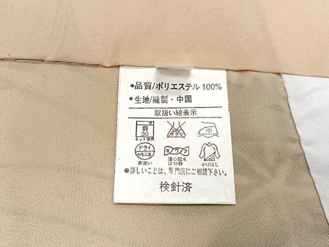 平和屋着物■上質な小紋 舞花文 正絹 逸品 CABF4816xe