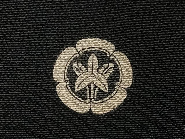 平和屋着物■豪華黒留袖　作家物　草花文　金彩　正絹　逸品　CABF4831xe
