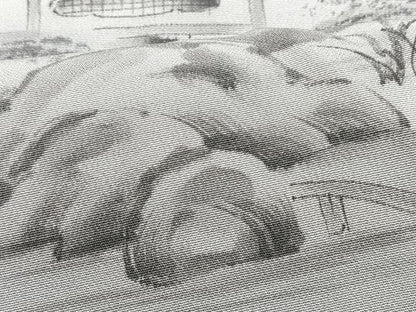 平和屋着物■訪問着 手描き 風景文 正絹 逸品 CABF4845xe
