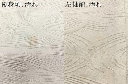 平和屋着物■訪問着　手描き　枝花文　金彩　正絹　逸品　CABF4891xe