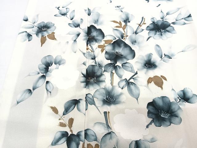 平和屋着物■訪問着 手描き 枝花文 正絹 逸品 CABF4892xe