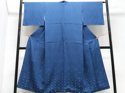 平和屋着物■上質な小紋 舞花文 正絹 逸品 CABF4896xe