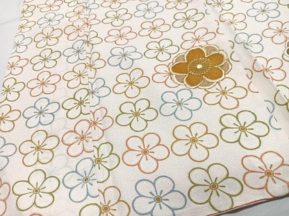 平和屋着物■訪問着 駒刺繍 花尽くし 金彩 正絹 逸品 CABF4900xe