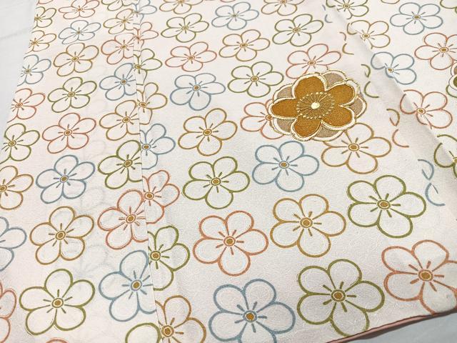 平和屋着物■訪問着 駒刺繍 花尽くし 金彩 正絹 逸品 CABF4900xe
