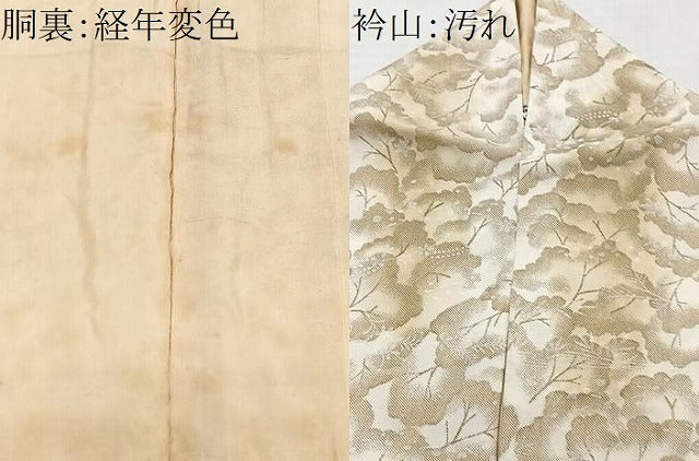 平和屋着物■訪問着　　正絹　逸品　CABF4903xe