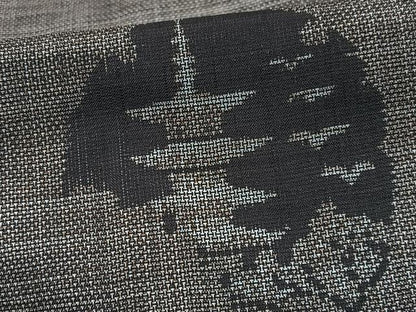 平和屋着物■本場大島紬 9マルキ 雪輪風景文 正絹 逸品 未使用 ◯CABF4924xe