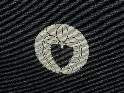 平和屋着物■豪華黒留袖　作家物　駒刺繍　地紙風景文　暈し染め　金糸あ　正絹　逸品　CABF4939xe