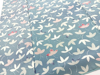平和屋着物■上質な小紋　葉尽くし　正絹　逸品　CABF4952xe