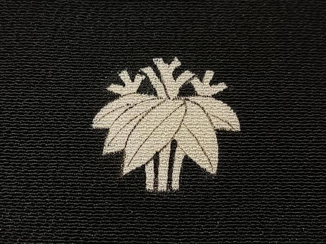 平和屋着物■豪華黒留袖　刺繍　鳳凰御所車文　金彩　正絹　逸品　CABF4976xe