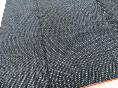 平和屋着物■本場大島紬　80亀甲　総詰め　正絹　逸品　CABF4984xe