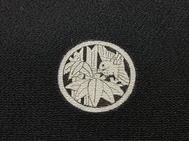 平和屋着物■豪華黒留袖　駒刺繍　吉祥花鳥文　金彩　正絹　逸品　CABF4991xe
