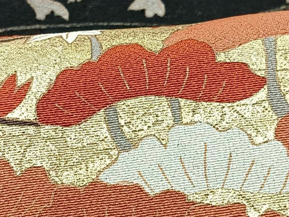 平和屋着物■豪華黒留袖　作家物　浜松文　金彩　正絹　逸品　CABF4993xe