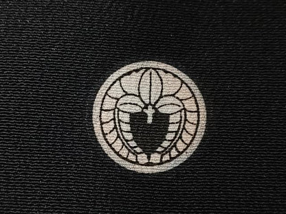 平和屋着物■豪華黒留袖 駒刺繍 鏡裏吉祥文 正絹 逸品 CABF5013xe