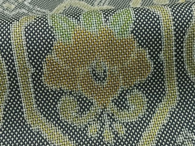 平和屋着物■上質な紬 舞花文 正絹 逸品 CABF5051xe