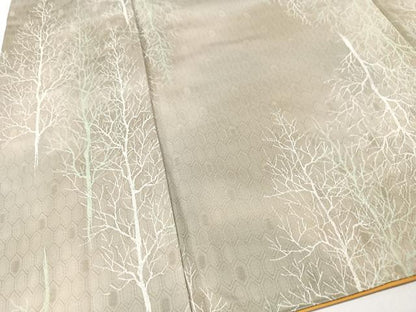 平和屋着物■上質な小紋 樹林文 暈し染め 正絹 逸品 CABF5052xe