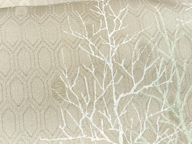 平和屋着物■上質な小紋 樹林文 暈し染め 正絹 逸品 CABF5052xe